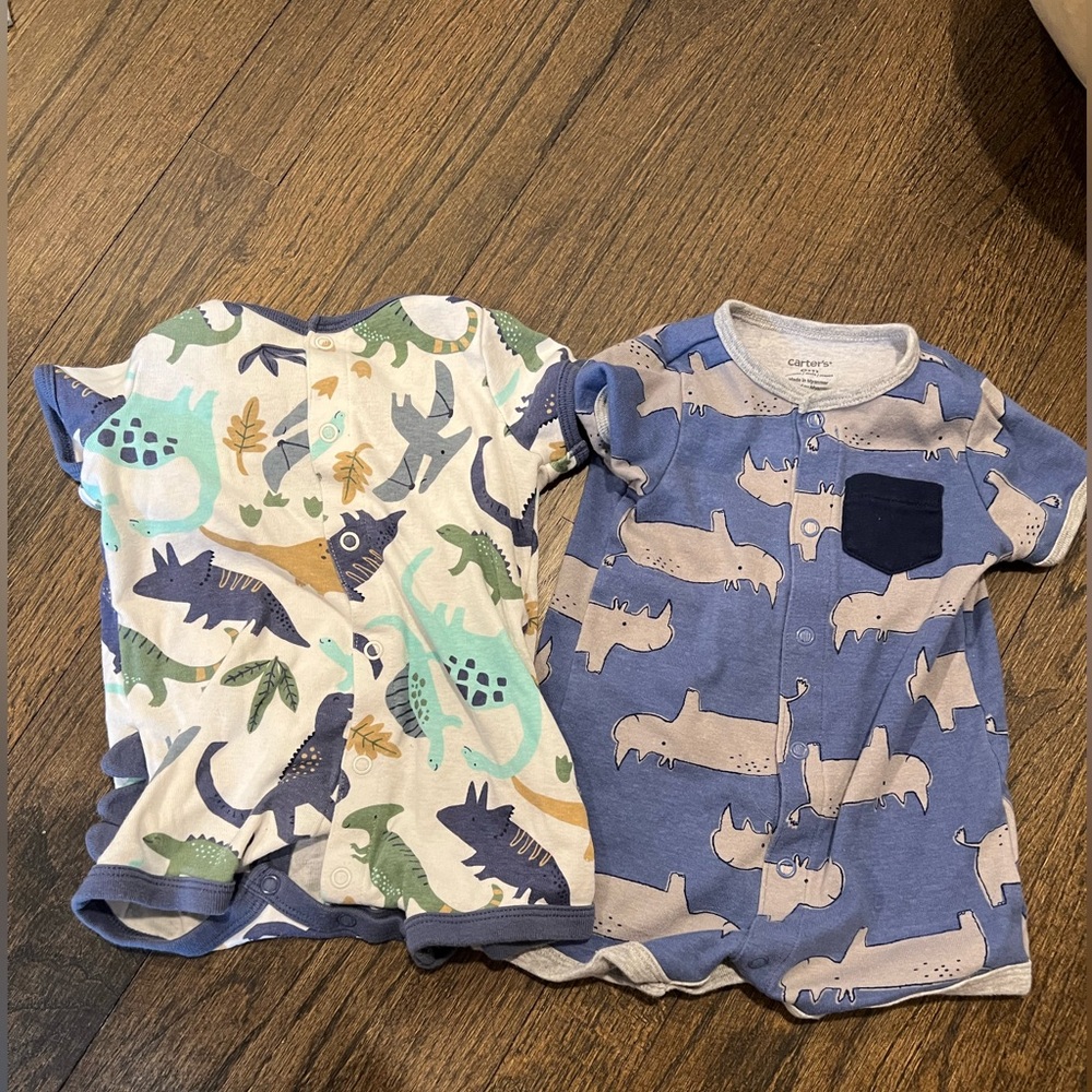 Carter’s Button Down Rompers